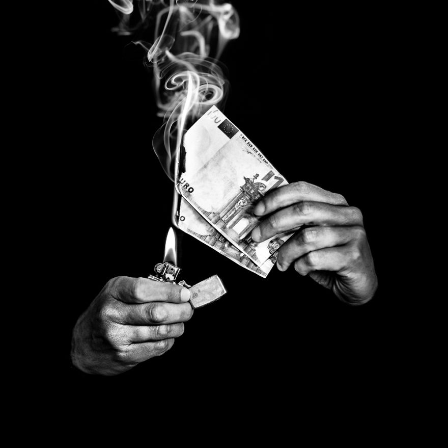 I Express My Desires And Fears In 'Deep Black' Photos