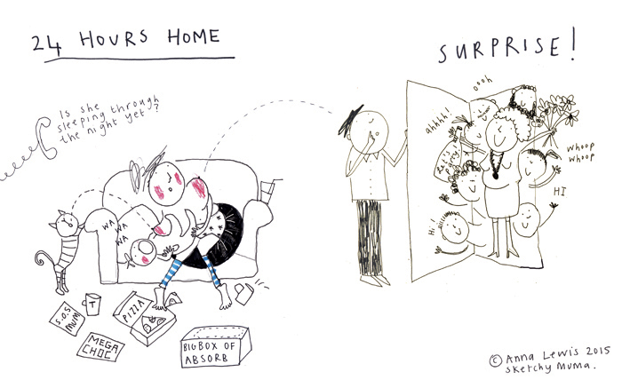 I Illustrate What It’s Like To Become A Mother (15 Pics)