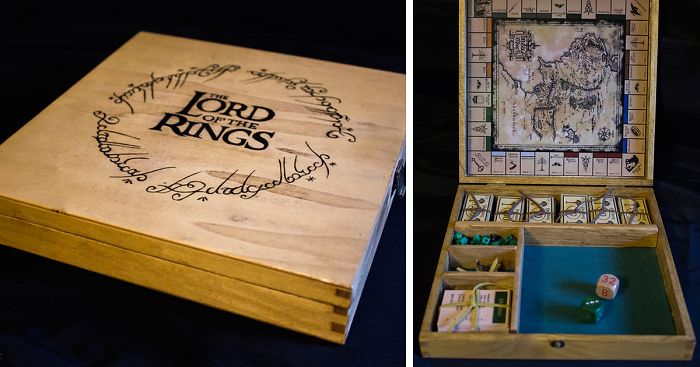 I Made A ‘Lord Of The Rings’ Monopoly Board