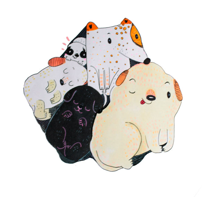 I Make Different Drawings Out Of The Same Base Shape