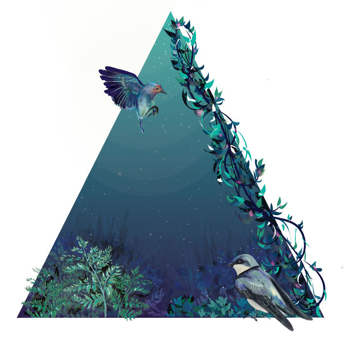 I Make Surreal Vector Art Inspired By Nature