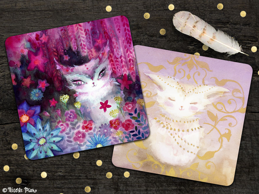 I Paint Cats As Fluffy Philosophers Sharing Their Healing Messages I Paint Cats As Fluffy Philosophers Sharing Their Healing Messages