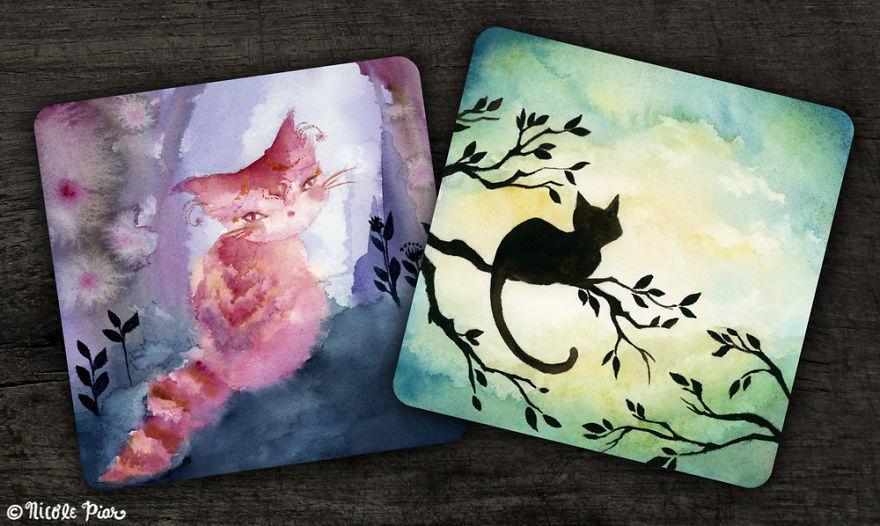 I Paint Cats As Fluffy Philosophers Sharing Their Healing Messages I Paint Cats As Fluffy Philosophers Sharing Their Healing Messages