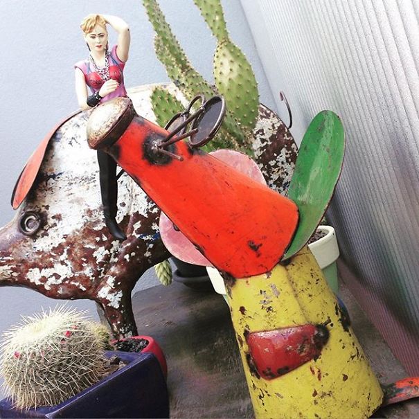 I Photograph Madonna Dolls In Quirky Spots As I'm On A Mission To Meet Madonna