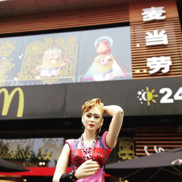 I Photograph Madonna Dolls In Quirky Spots As I'm On A Mission To Meet Madonna