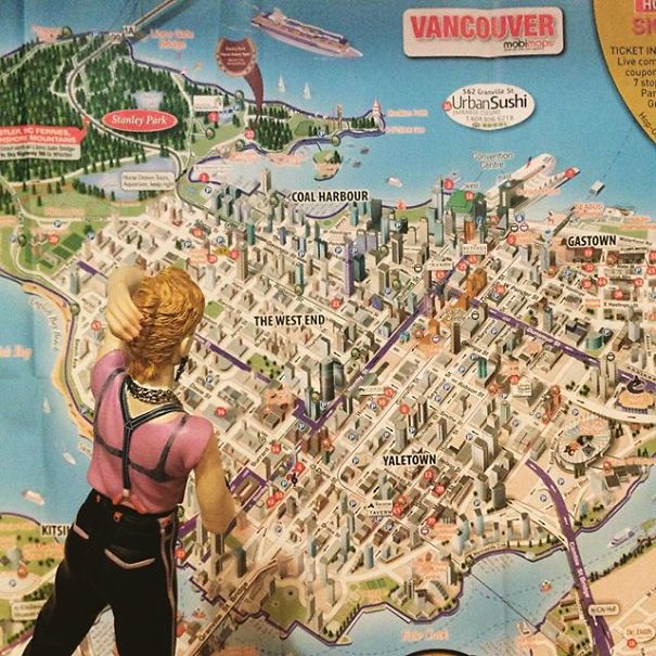 I Photograph Madonna Dolls In Quirky Spots As I'm On A Mission To Meet Madonna