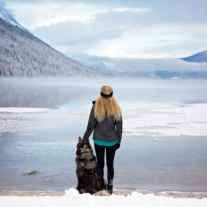 I Rescued A Husky And Later He Saved Me From An Abusive Relationship