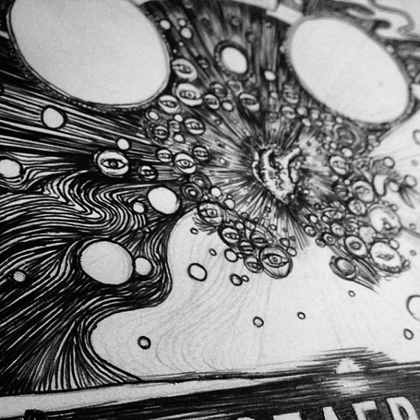 I Use Thousands Of Lines To Create Chaotic And Detailed Illustrations I Use Thousands Of Lines To Create Chaotic And Detailed Illustrations