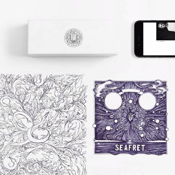 I Use Thousands Of Lines To Create Chaotic And Detailed Illustrations