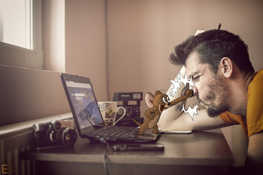 I Was Bored, So I Drew Some Friends: Meet Jerry And Nibbles I Was Bored, So I Drew Some Friends: Meet Jerry And Nibbles