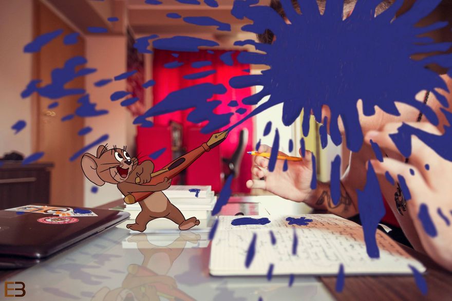 I Was Bored, So I Drew Some Friends: Meet Jerry And Nibbles I Was Bored, So I Drew Some Friends: Meet Jerry And Nibbles