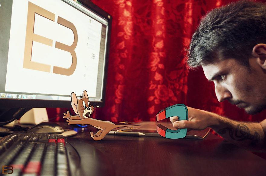 I Was Bored, So I Drew Some Friends: Meet Jerry And Nibbles