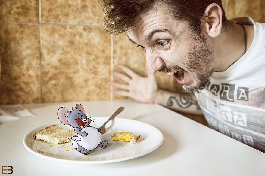 I Was Bored, So I Drew Some Friends: Meet Jerry And Nibbles (Part 2)