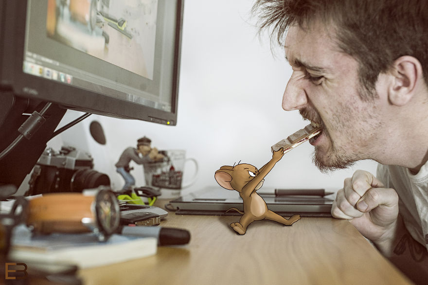 I Was Bored, So I Drew Some Friends: Meet Jerry And Nibbles (Part 2) I Was Bored, So I Drew Some Friends: Meet Jerry And Nibbles (Part 2)