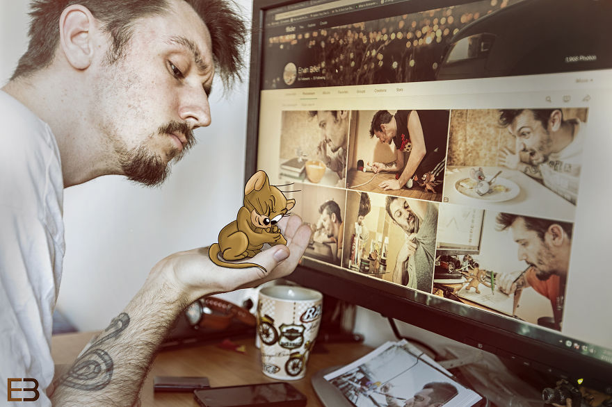 I Was Bored, So I Drew Some Friends: Meet Jerry And Nibbles (Part 2)