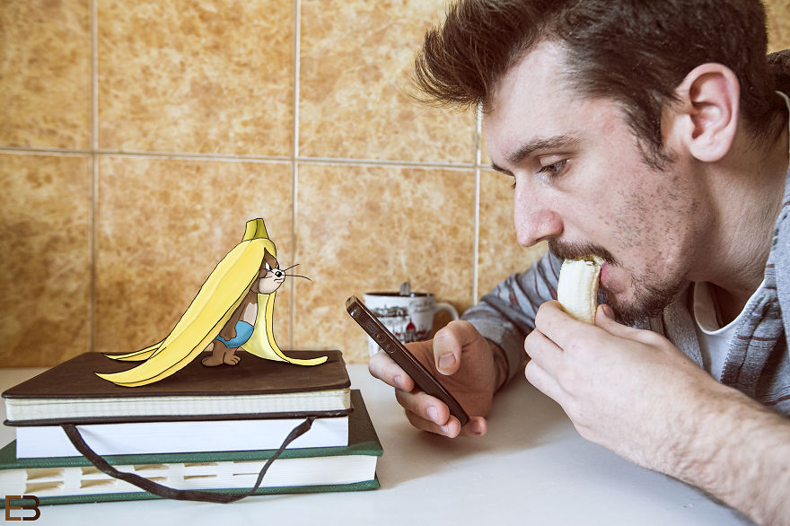 I Was Bored, So I Drew Some Friends: Meet Jerry And Nibbles (Part 2)