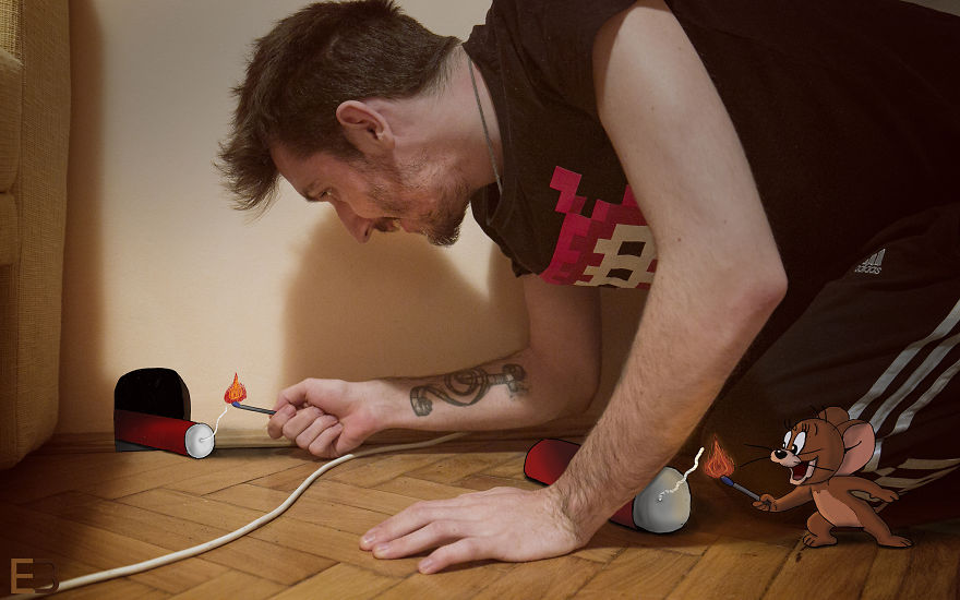 I Was Bored, So I Drew Some Friends: Meet Jerry And Nibbles (Part 2) I Was Bored, So I Drew Some Friends: Meet Jerry And Nibbles (Part 2)