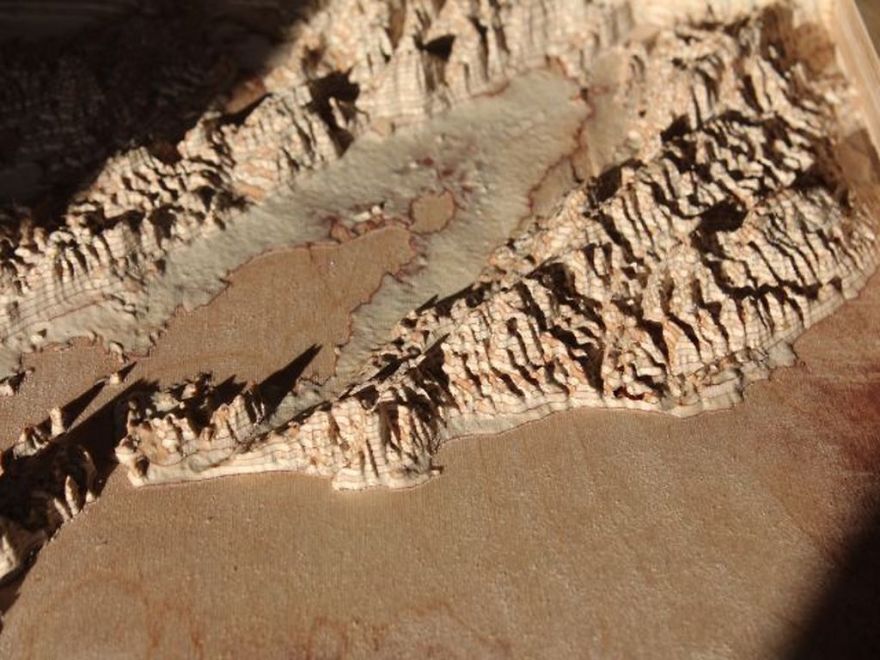 I'm Carving Maps In Wood Using Real Satellite Data