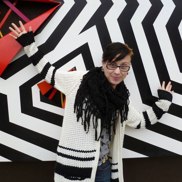 Even My Hair Color Matched The Wall