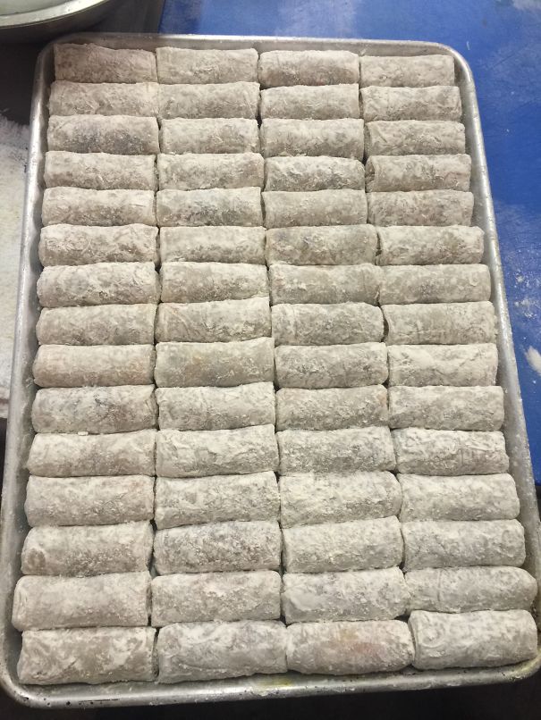 How Perfectly Hand-rolled Spring Rolls