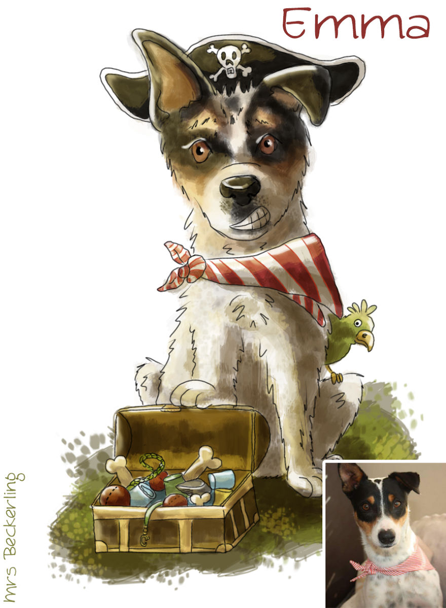 I've Illustrated Dogs To Raise Money For Charity I've Illustrated Dogs To Raise Money For Charity