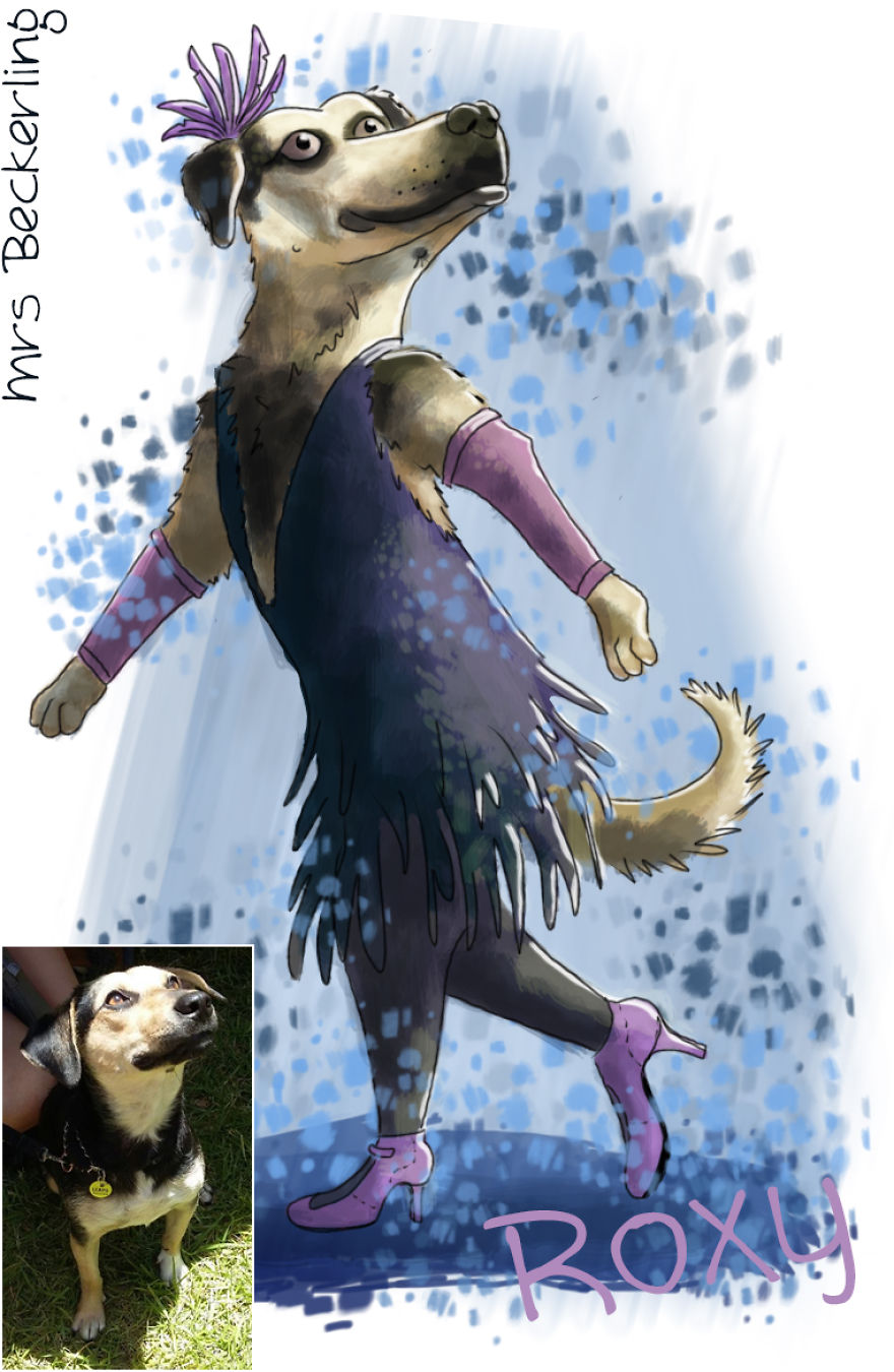 I've Illustrated Dogs To Raise Money For Charity I've Illustrated Dogs To Raise Money For Charity