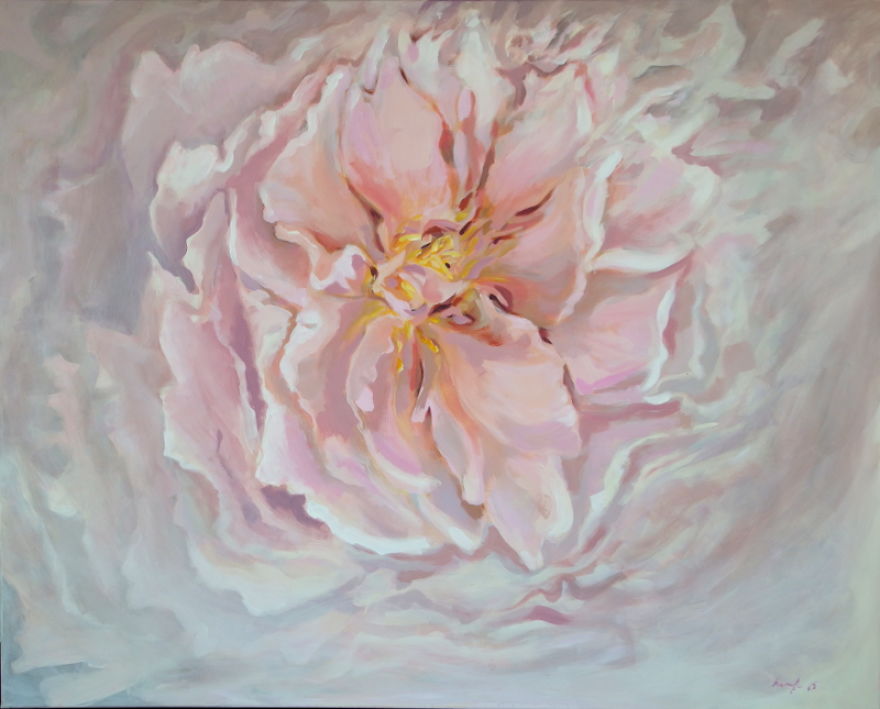 Pink Peony Layer By Layer: I Captured My Painting Process.