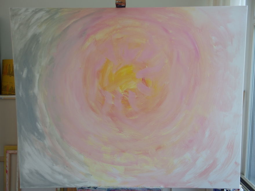 Pink Peony Layer By Layer: I Captured My Painting Process.