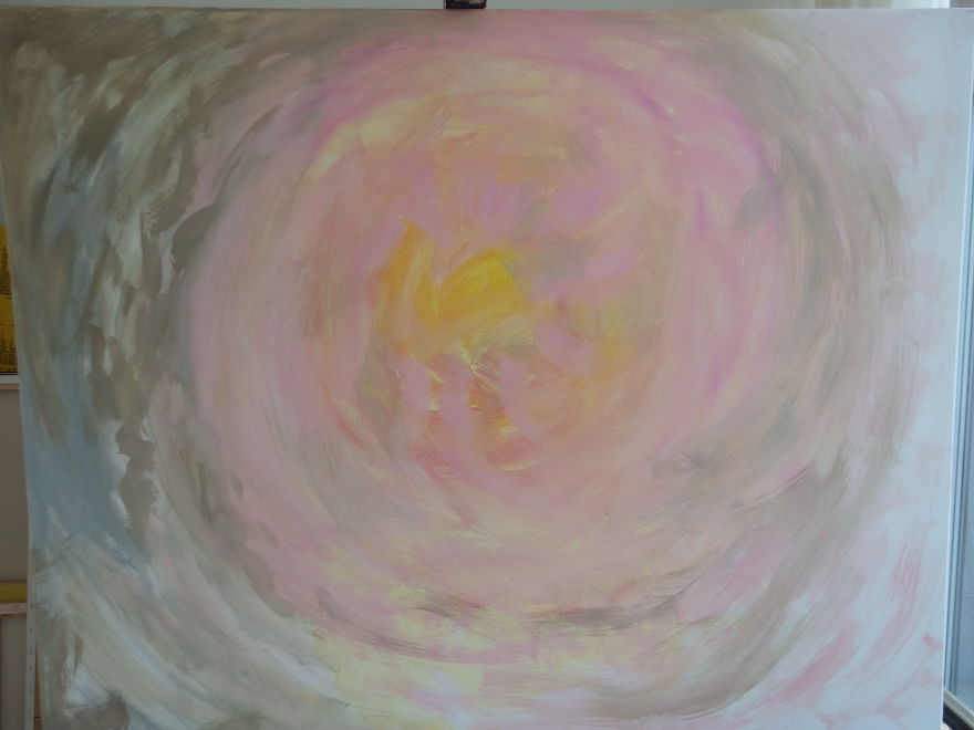 Pink Peony Layer By Layer: I Captured My Painting Process. Pink Peony Layer By Layer: I Captured My Painting Process.