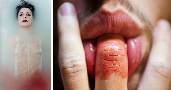 I Used Months Of Menstruation To Create Beauty