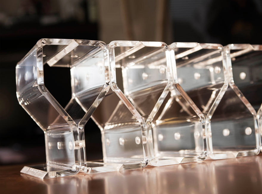 Modular Wine Rack: Magnewine Modular Wine Rack: Magnewine