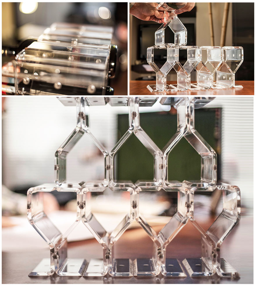 Modular Wine Rack: Magnewine