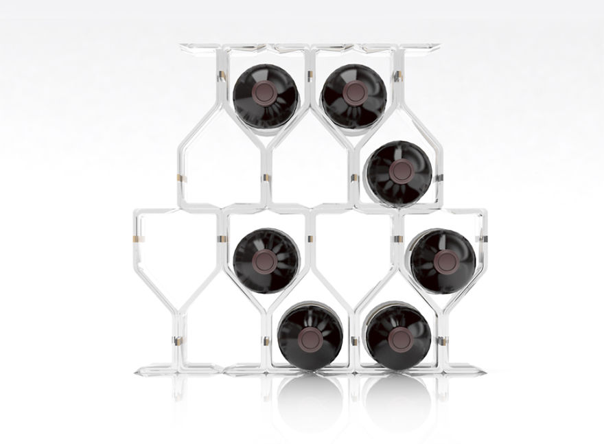 Modular Wine Rack: Magnewine