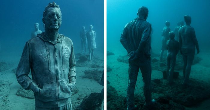 Breathtaking Underwater Museum Turns Ocean Floor Into Art Gallery And Doubles As Artificial Reef