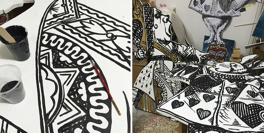 My Mom Let Me Decorate Her Shop This Year, Inspired By Alice's Adventures In Wonderland My Mom Let Me Decorate Her Shop This Year, Inspired By Alice's Adventures In Wonderland