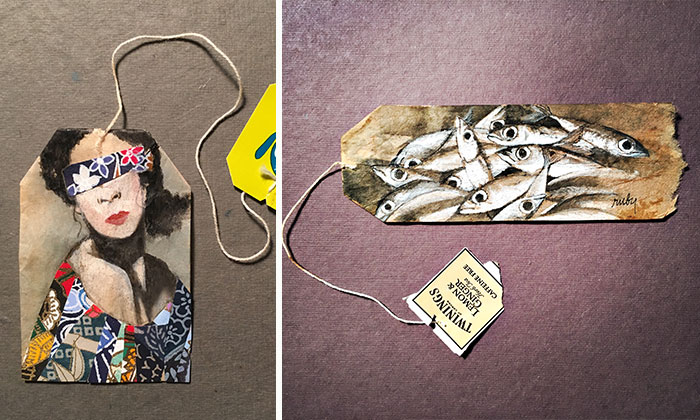 52 Weeks Of Tea: I Draw On Used Tea Bags