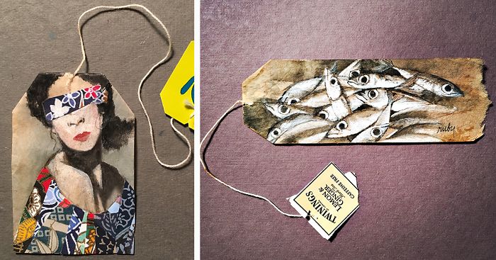 52 Weeks Of Tea: I Draw On Used Tea Bags