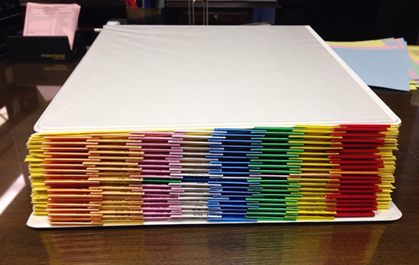 Just Finished Organizing Some Legal Emails