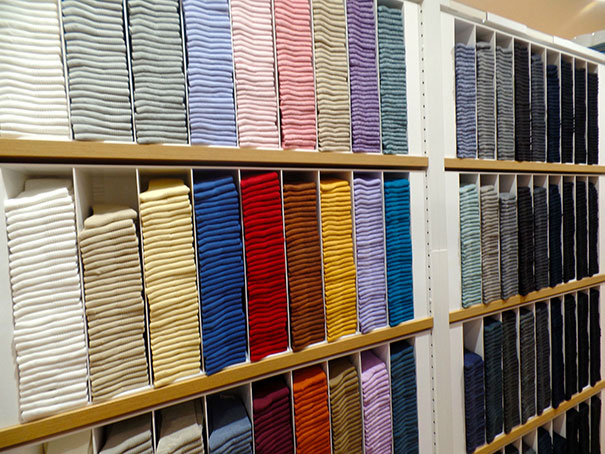 Sock Display In This Japanese Department Store