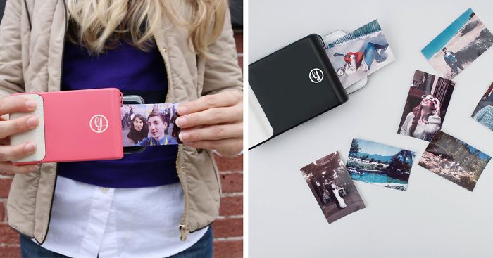 This Phone Case Prints Instant Photos Like A Polaroid