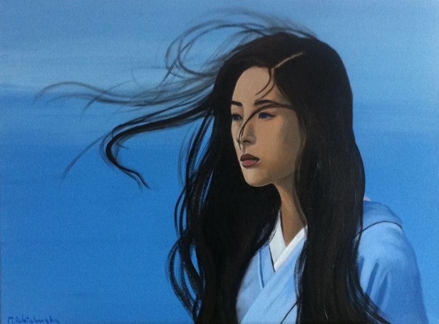 Polish Girl In Amazing World Of Geishas