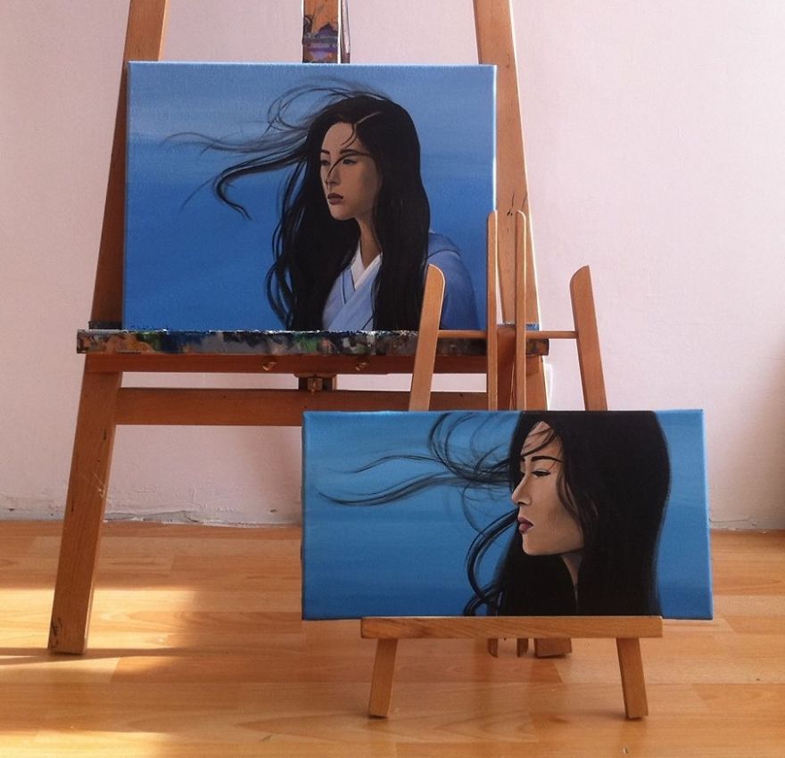 Polish Girl In Amazing World Of Geishas