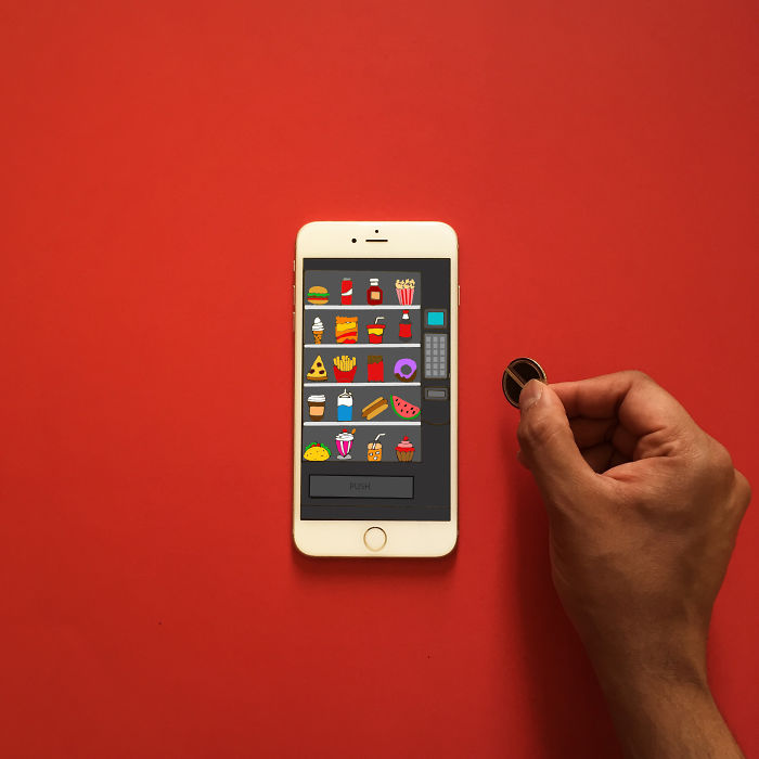 Imaginary World Through My Iphone