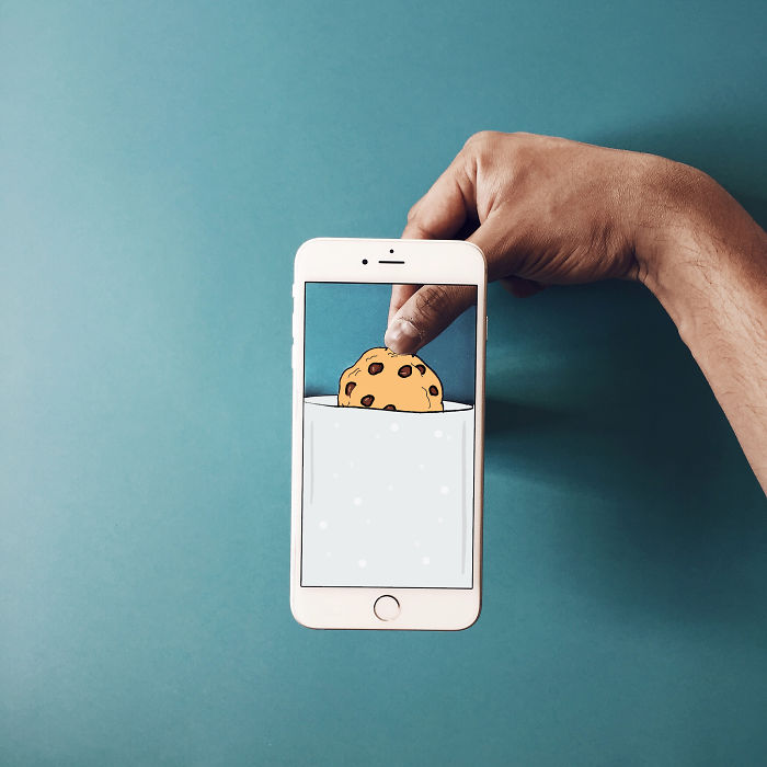 Imaginary World Through My Iphone