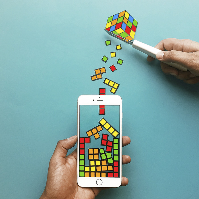 Imaginary World Through My Iphone