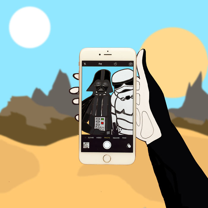 Imaginary World Through My Iphone