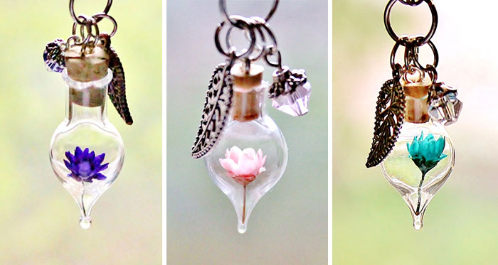 Terrarium Necklaces That Let You Carry A Tiny Piece Of Nature With You