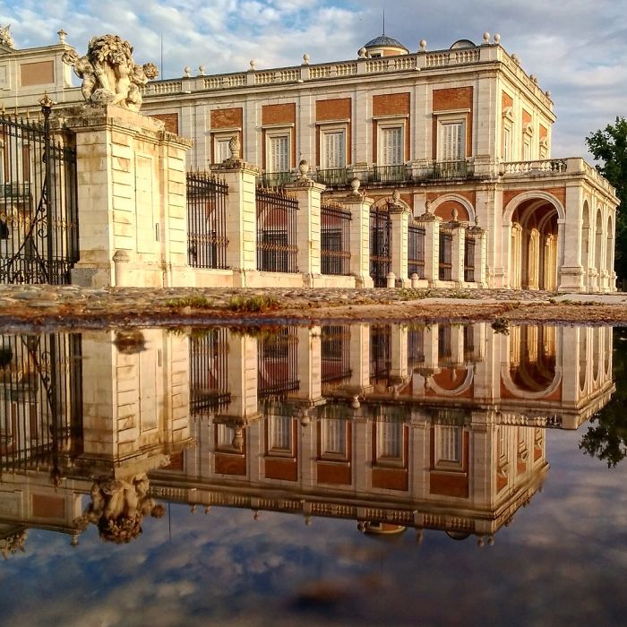 The Parallel Worlds Of Puddles In Spain