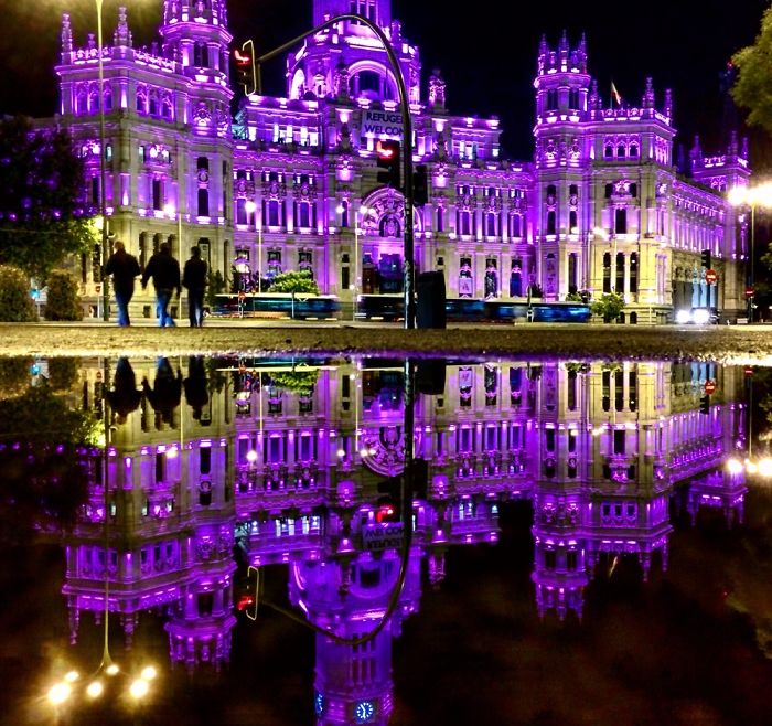 The Parallel Worlds Of Puddles In Spain