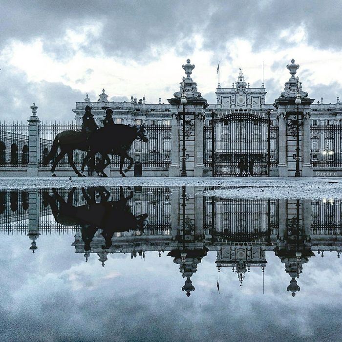The Parallel Worlds Of Puddles In Spain The Parallel Worlds Of Puddles In Spain
